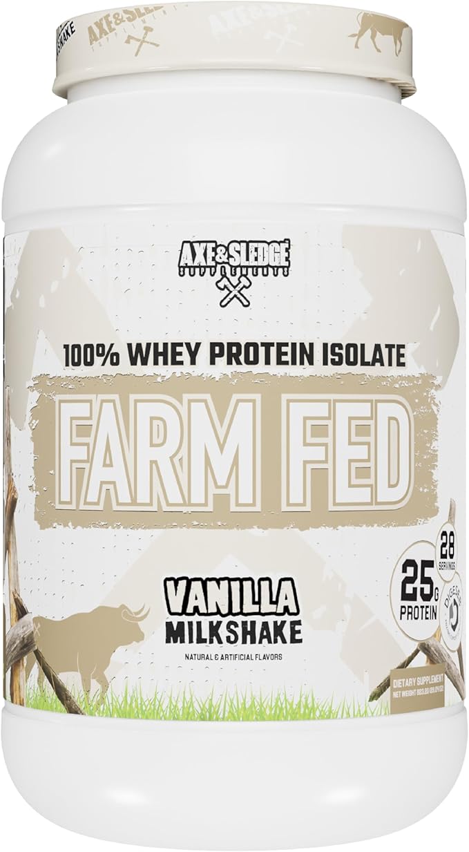 Axe & Sledge Farm Fed Whey Protein Isolate