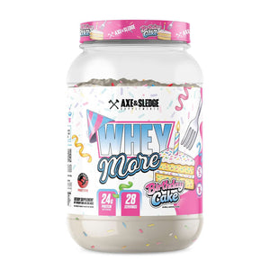 Axe and Sledge Whey More Protein