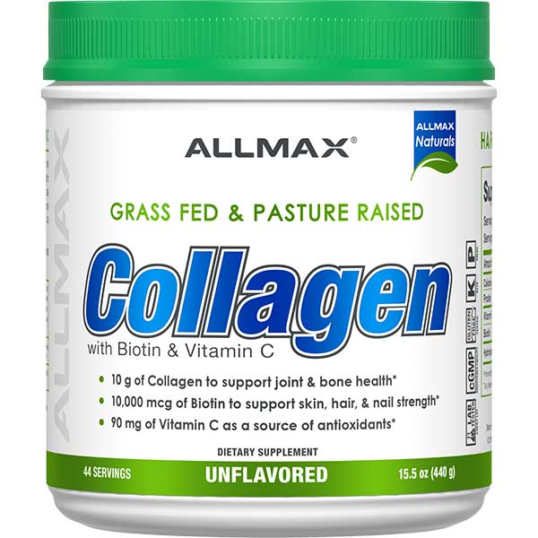 AllMax Collagen + Biotin Supplement