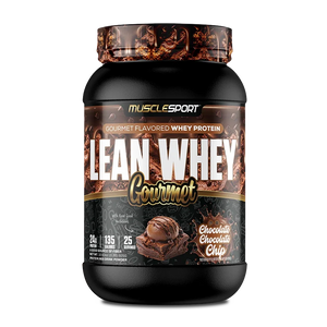 MuscleSport Lean Whey Gourmet Protein 2lb