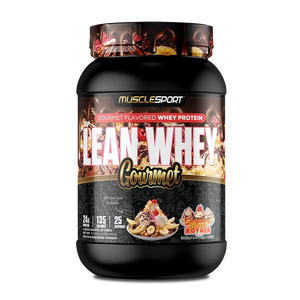 MuscleSport Lean Whey Gourmet Protein 2lb