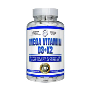 Hi Tech Pharmaceuticals Mega D3+K2 120ct
