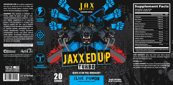 Jax Signature Jaxxed Up Turbo Pre-Workout