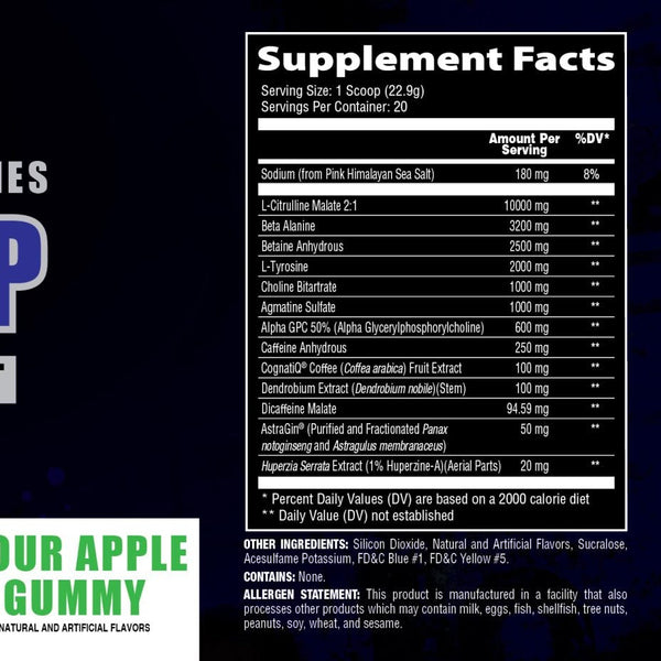 Jax Signature Jaxxed Up Pre-Workout