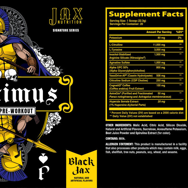Jax Signature HemoTropic Stim-Free Pre-Workout