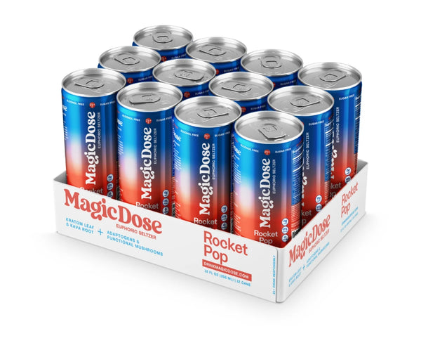 Magic Dose Euphoric Seltzer Kratom/Kava