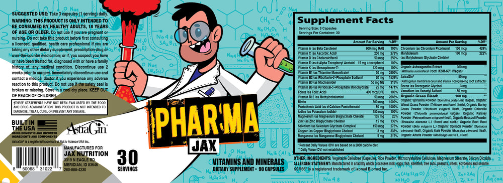 Jax Signature Pharma Jax Multivitamin