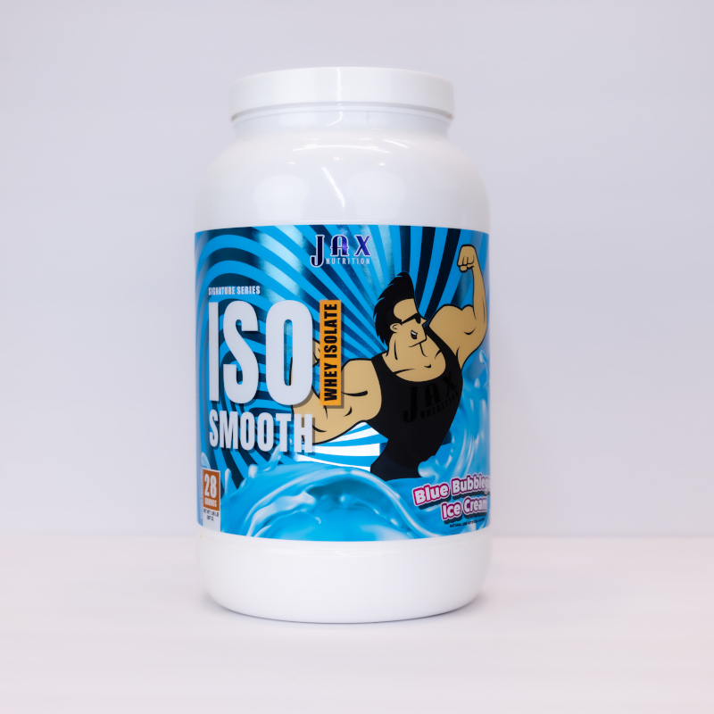 Iso Smooth Blue Bubblegum Whey Protein Isolate by Jax Nutrition