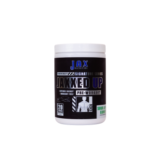 JAXXED UP | Pre-Workout Powder Fitness Drink Mix | Sour Apple Gummy