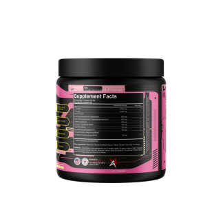 Like a Pro 9 Volt Preworkout Pink Lemonade - supplement nutrition facts label