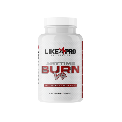 Like a Pro Anytime Burn Non Stim Fat Burner - Front View