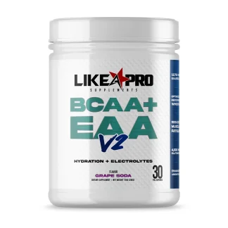 BCAA + EAA + Electrolytes | Amino Acid Powder | Grape Soda