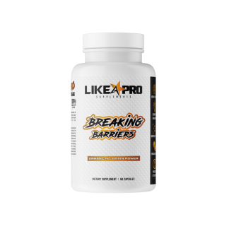 Like a Pro Breaking Barriers Nootropic Focus Supplement - Front View