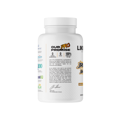 Like a Pro Breaking Barriers Nootropic Focus Supplement - Side View 1