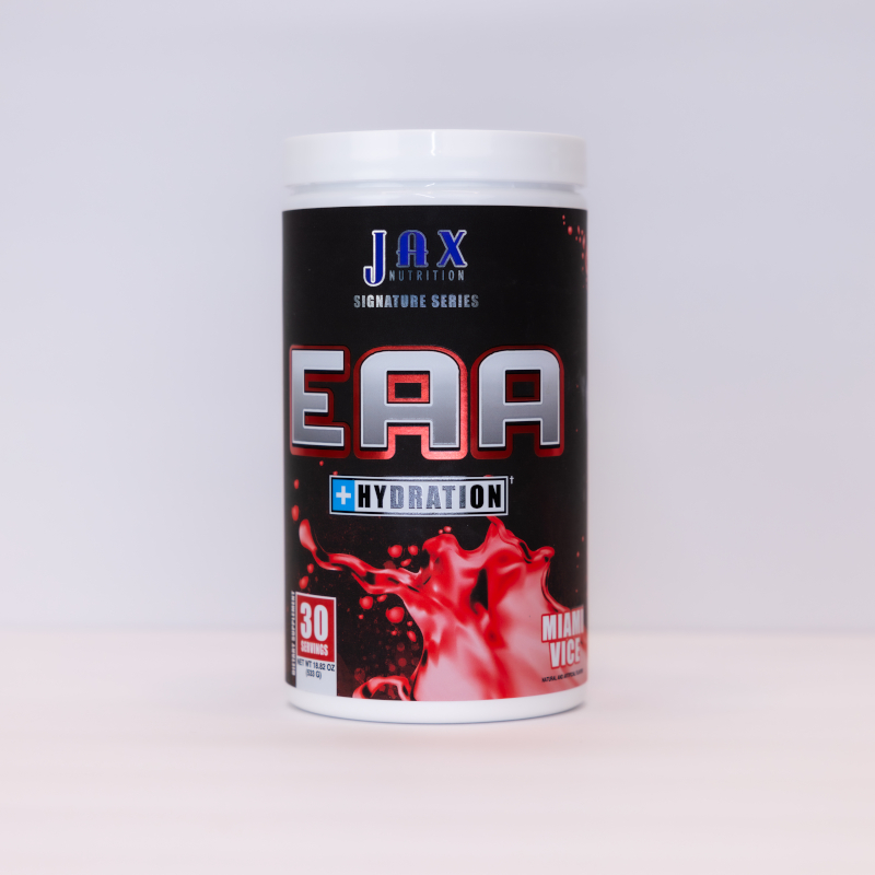 Miami Vice Amino Acid Powder - EAAs, BCAAs, + Hydration and Electrolytes by Jax Nutrition