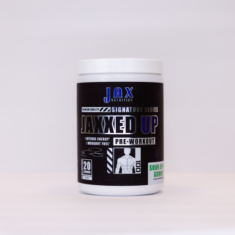 Sour Apple Gummy Pre Workout Supplement Powder by Jax Nutrition