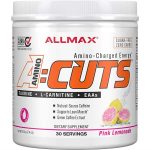 AminoCuts EAA and BCAA Amino Acid Power - Pink Lemonade Flavor - Front Label