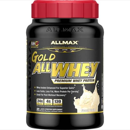 Gold Allwhey by Allmax Front Label