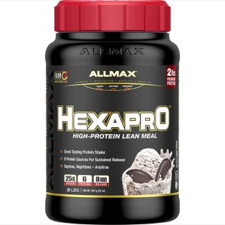 Hexapro Lean Meal Protein Shake - Cookies and Cream Flavor - Front Label