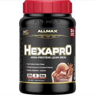 Hexapro Lean Meal Protein Shake - Chocolate Flavor - Front Label