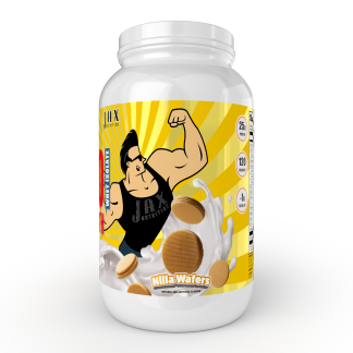 Nilla Wafers Flavor Whey Protein Isolate Powder by Jax Nutrition - Side View 1