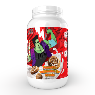 Pumpkin Snickerdoodle Flavor Whey Protein Isolate Powder by Jax Nutrition - Side View 2