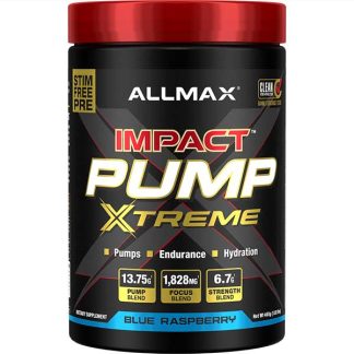 Impact Pump Stim Free Preworkout | Front Label