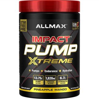 Impact Pump Stim Free Preworkout | Front Label