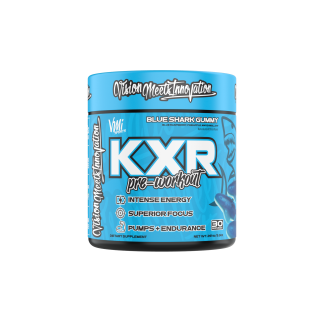 KXR High-Stim Pre-Workout Powder | VMI | Blue Shark Gummy