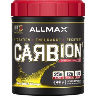 Carbion+ Electrolyte Hydration Drink Mix | Allmax | Pineapple Mango