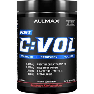 CVOL Muscle Recovery | Post-Workout Powder | Allmax | Raspberry Kiwi Kamikaze