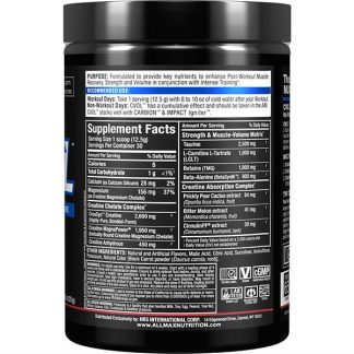 CVOL Muscle Recovery | Post-Workout Powder | Allmax | Raspberry Kiwi Kamikaze