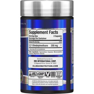 DIM Diindolylmethane Supplement | Hormonal Balance Support | Allmax