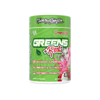 Greens + Reds Superfood Powder | VMI | Dragon Fruit