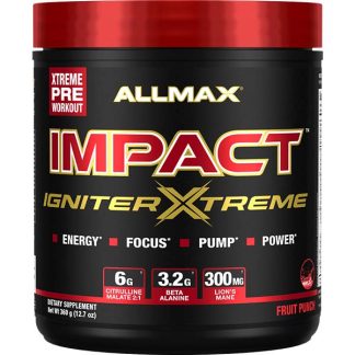 Impact Igniter Xtreme | High Stim Pre-Workout | Allmax | Fruit Punch