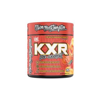 KXR High-Stim Pre-Workout Powder | VMI | Peach Mango Rings