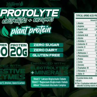 ProtoLyte | Plant-Based Protein Powder | VMI | Chocolate Fudge Cookies