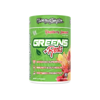 Greens + Reds Superfood Powder | VMI | Raspberry Lemonade