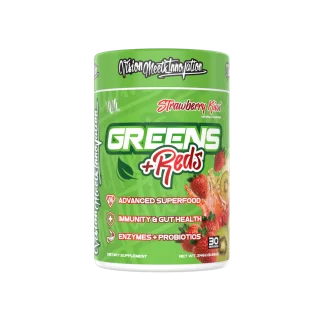 Greens + Reds Superfood Powder | VMI | Strawberry Kiwi