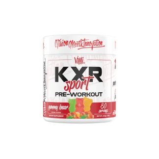 KXR Sport | Mid-Stim Pre-Workout Powder | VMI | Gummy Bear