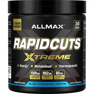 RapidCuts Xtreme Lean | Allmax | Thermogenic Fat Burner | Blue Raspberry