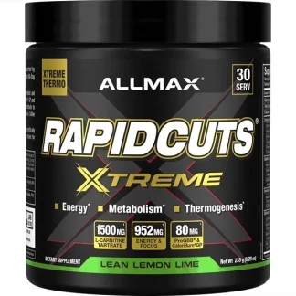 RapidCuts Xtreme Lean | Allmax | Thermogenic Fat Burner | Lemon Lime