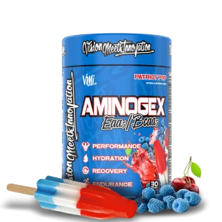 Aminogex Ultra | EAA + Hydration | Amino Acid Powder | VMI | Patriot Pop