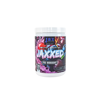 JAXXED UP | Pre-Workout Powder Fitness Drink Mix | Black Jax